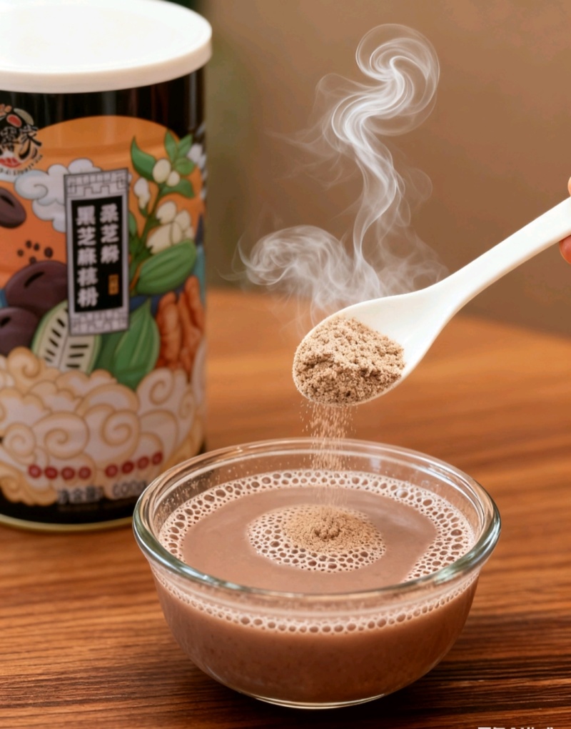 黑芝麻核桃桑葚粉大罐600克厂家直销招合作代理商