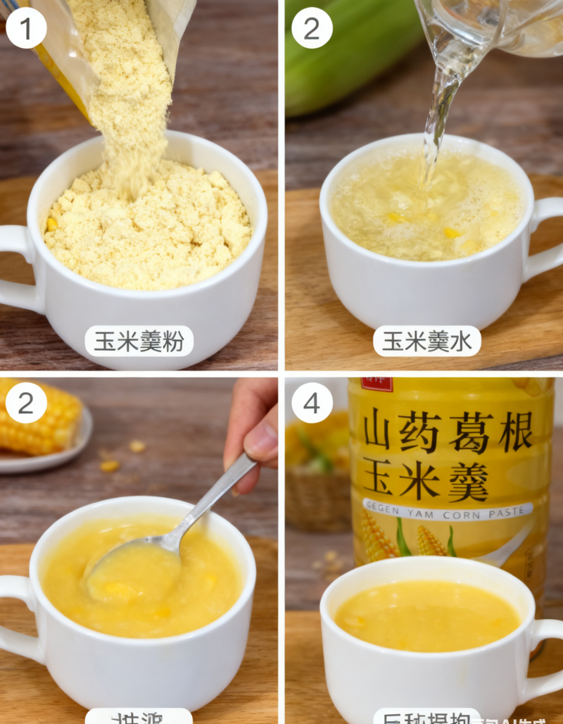 山药葛根玉米粉