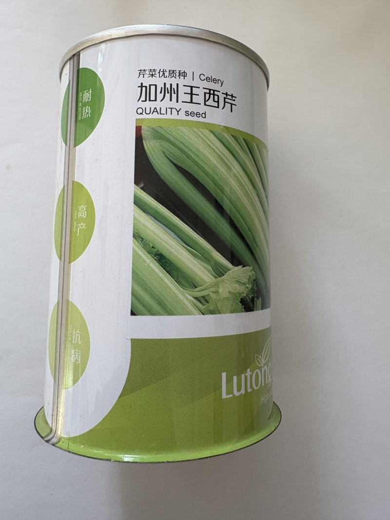 加州王西芹种子80克装璐通芹菜种子厂家直销品质保障