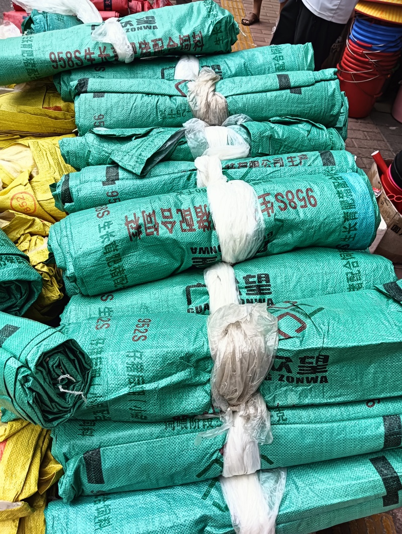 新编织袋，二手饲料袋大量供应