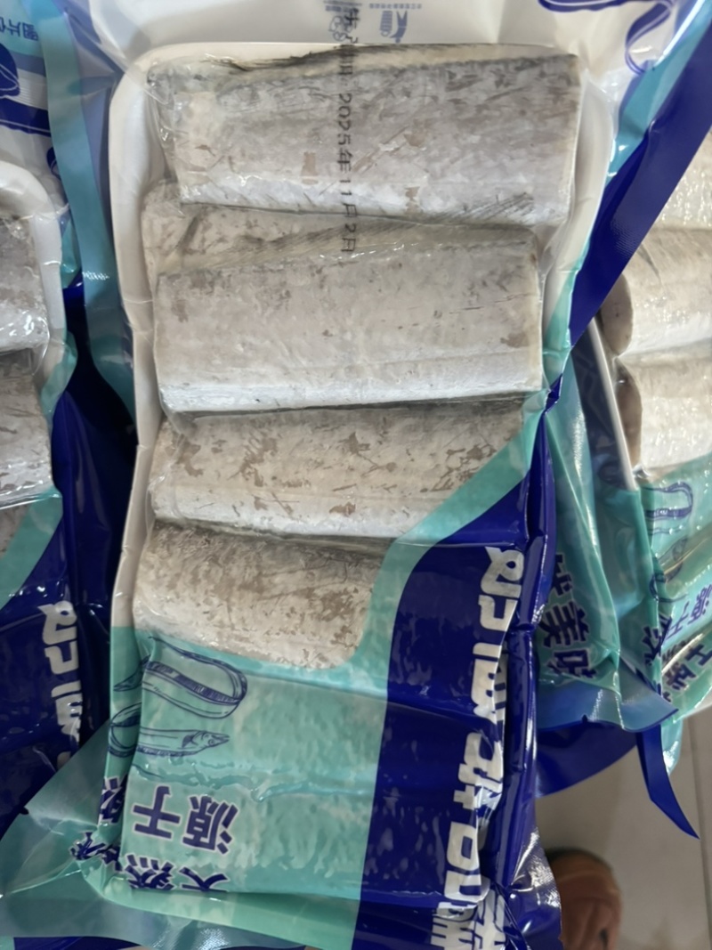 带鱼段400克每包不包冰
