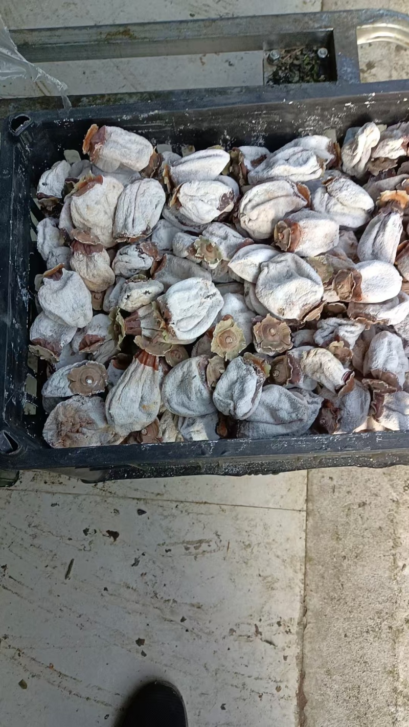 现货富平吊饼山西吊柿饼软糯香甜特级白霜柿
