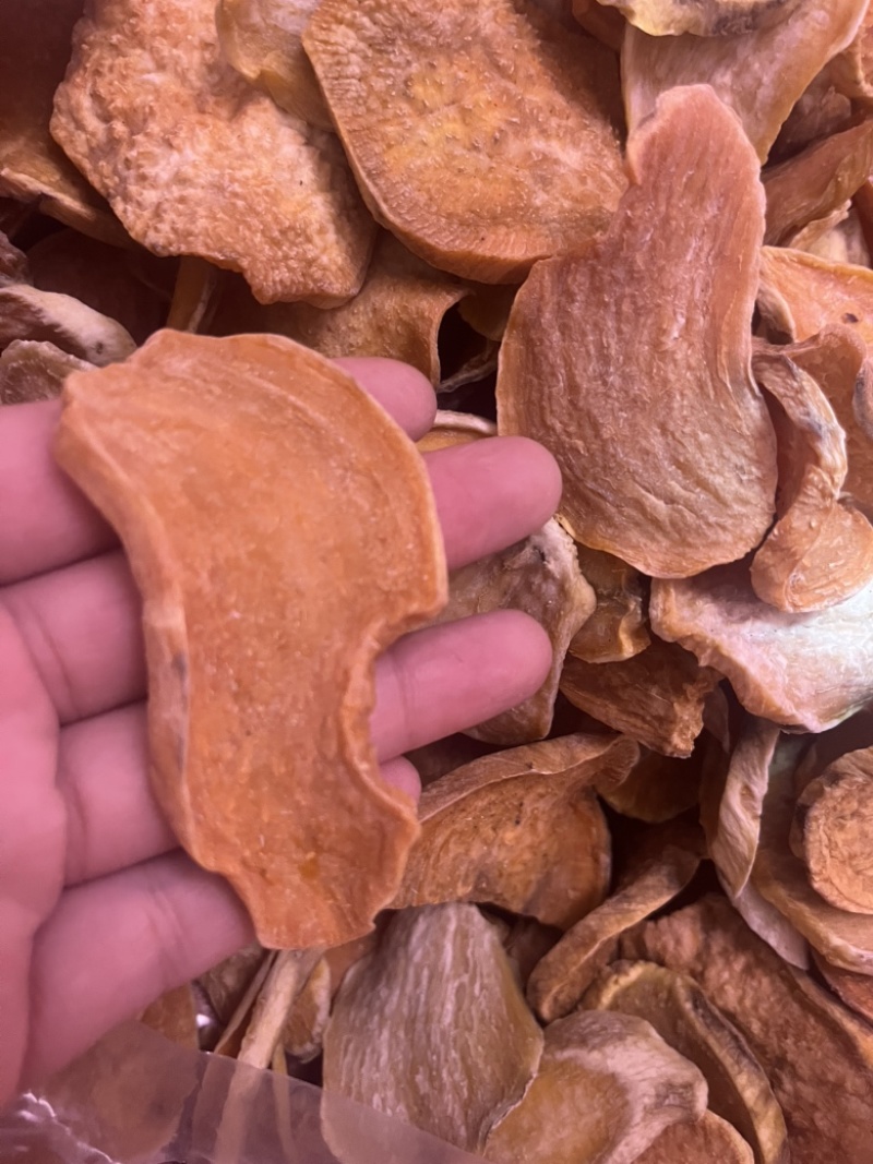 蜜薯干红心地瓜干去皮倒蒸熟红薯干