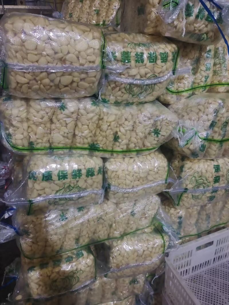 精品，干鲜蒜米，出口加工，市场蒜米，各种包装，常年现货