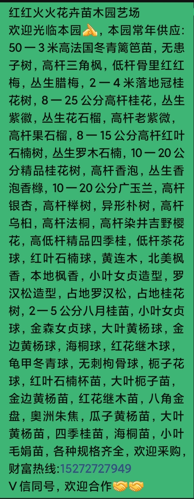 广玉兰10~12cm，树型漂亮，成活率高，杆直冠圆