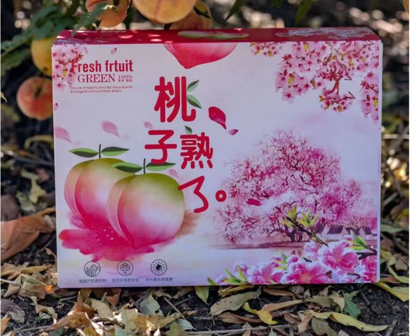 一件代发货脆甜爽口云南大理冬桃在渐凉的时节才成熟多汁