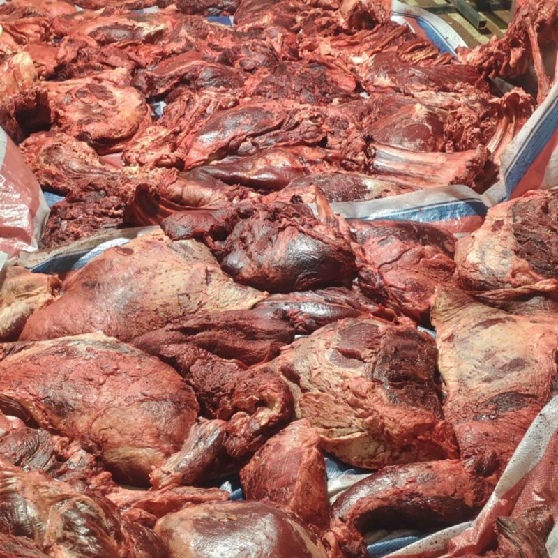 狗食淤血牛肉.货量不多