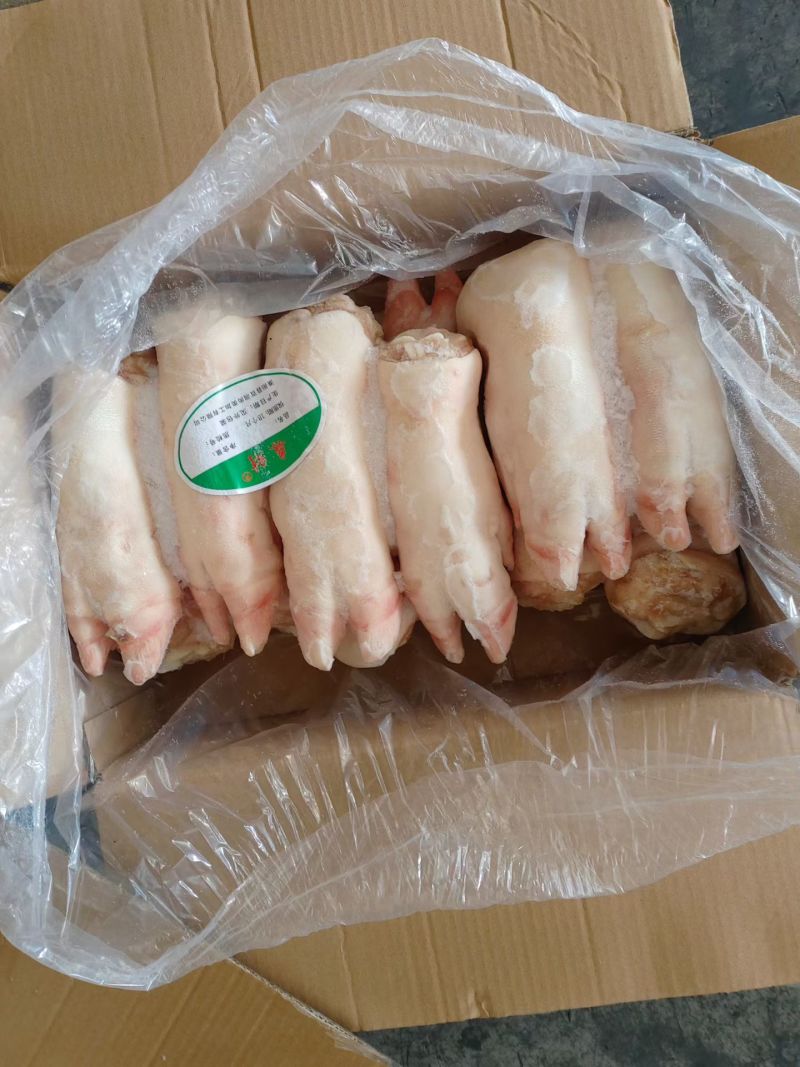一级纯干母猪蹄箱装