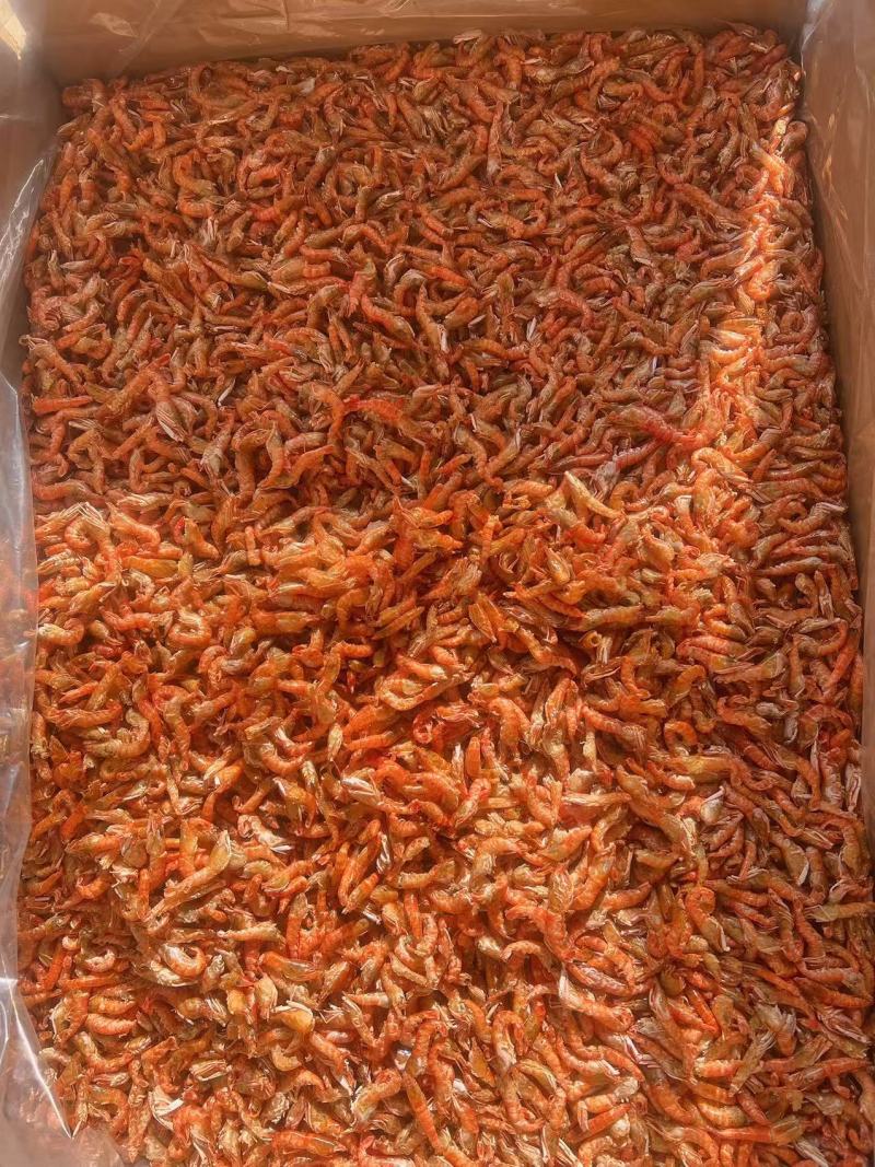 虾干地摊电商批发红虾干爪虾干干虾干干