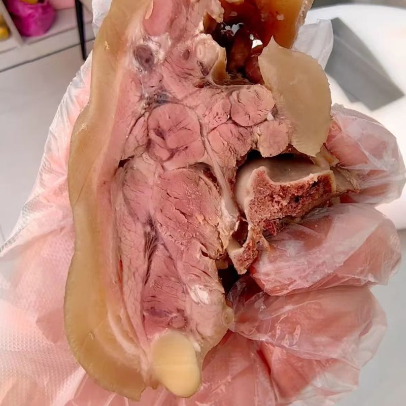 养生美食新鲜十分熟正宗火烧羊头肉五香味即食整块不切正宗