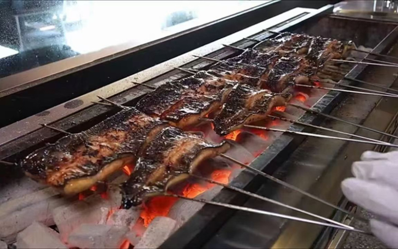 生冻鳗鱼片烤肉店食材河鳗鱼片