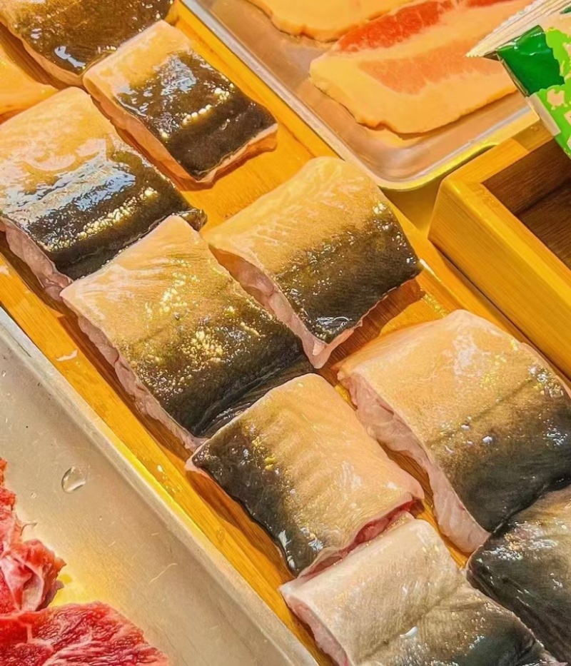 生冻鳗鱼片烤肉店食材河鳗鱼片