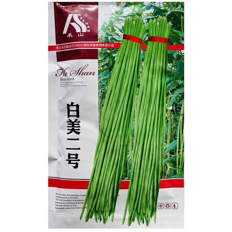翠豇1号长豇豆种籽结荚多产量高春秋基地大田播种长豆角种籽