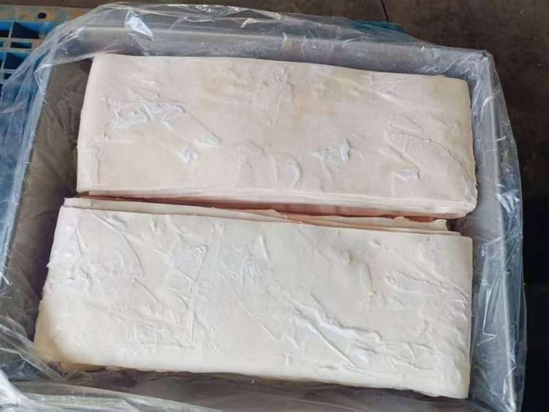 肥猪脊皮10kg/箱新货精品
