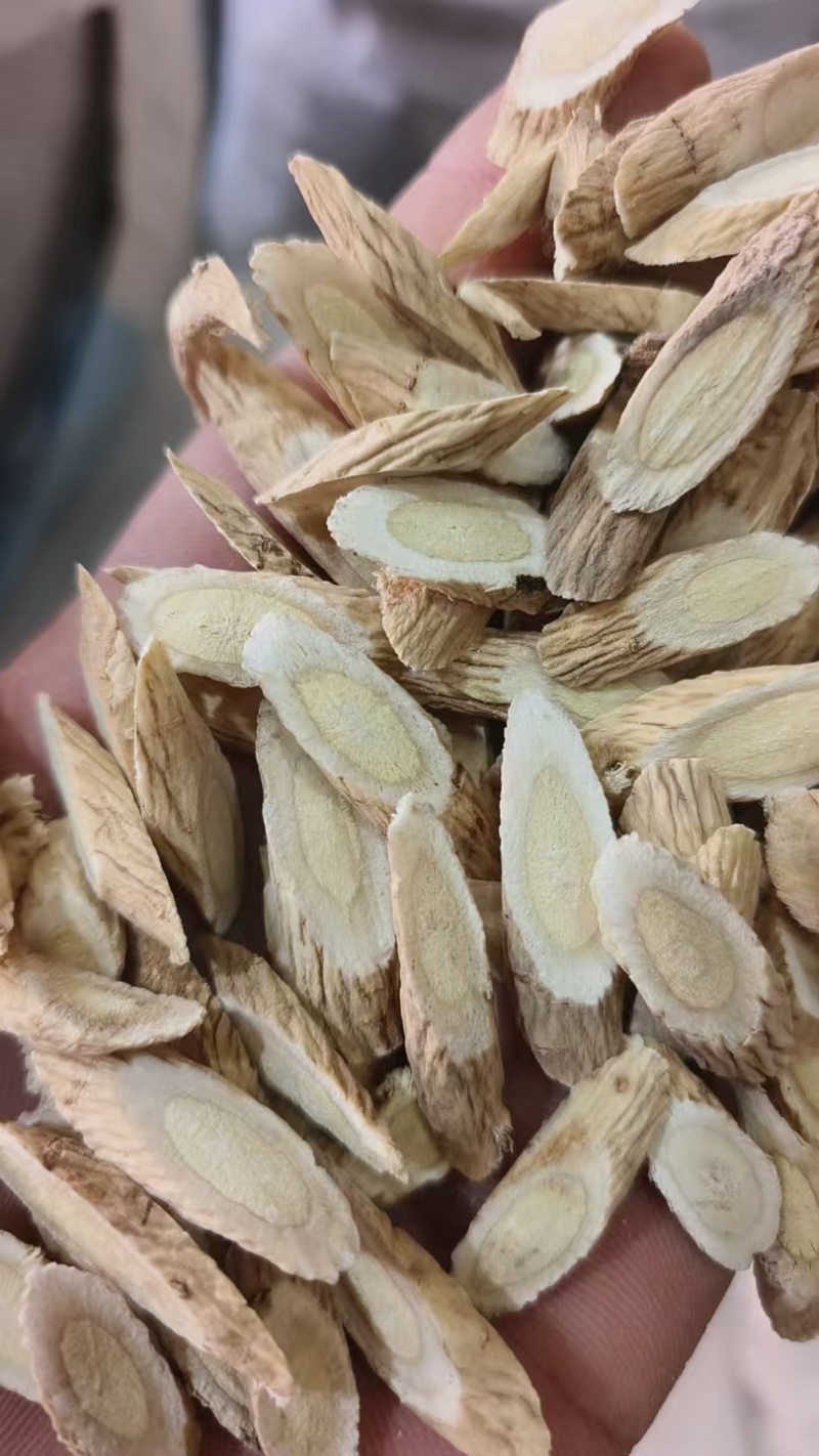黄芪黄芪片甘肃黄芪切片大黄芪切片