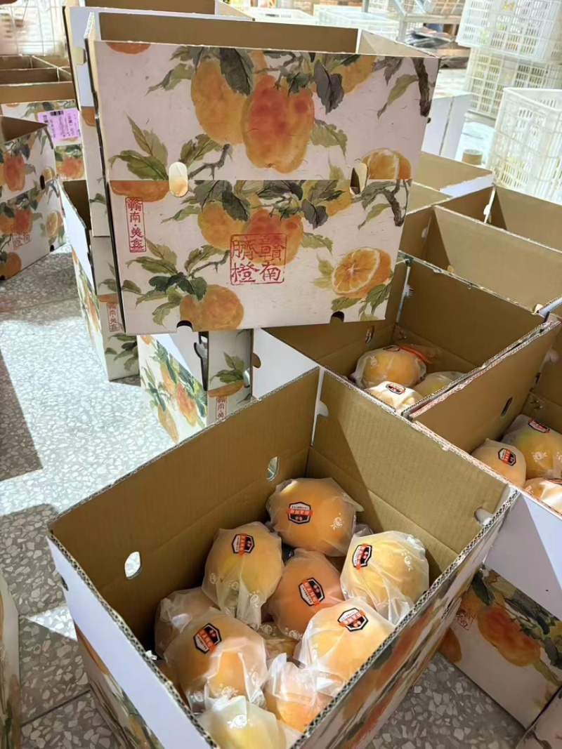赣南脐橙新鲜现发甜度高品质优可视频看货欢迎咨询来电