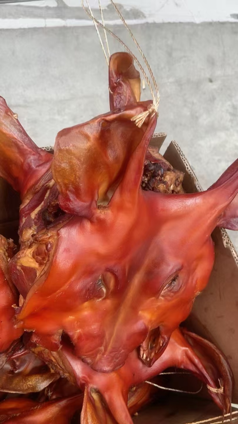 烟熏猪头，烟熏猪脸，地摊，赶集，展销会，厂家一手货源