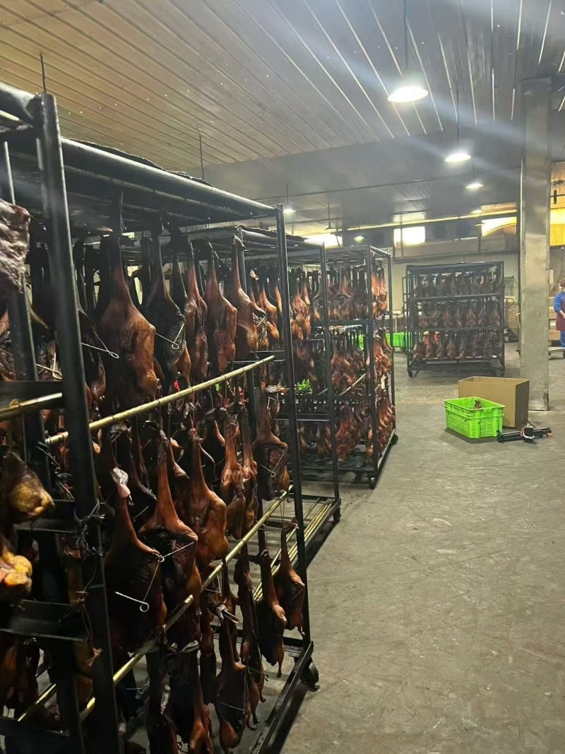 烟熏板鸭，地摊，赶集，展销会，厂家一手货源