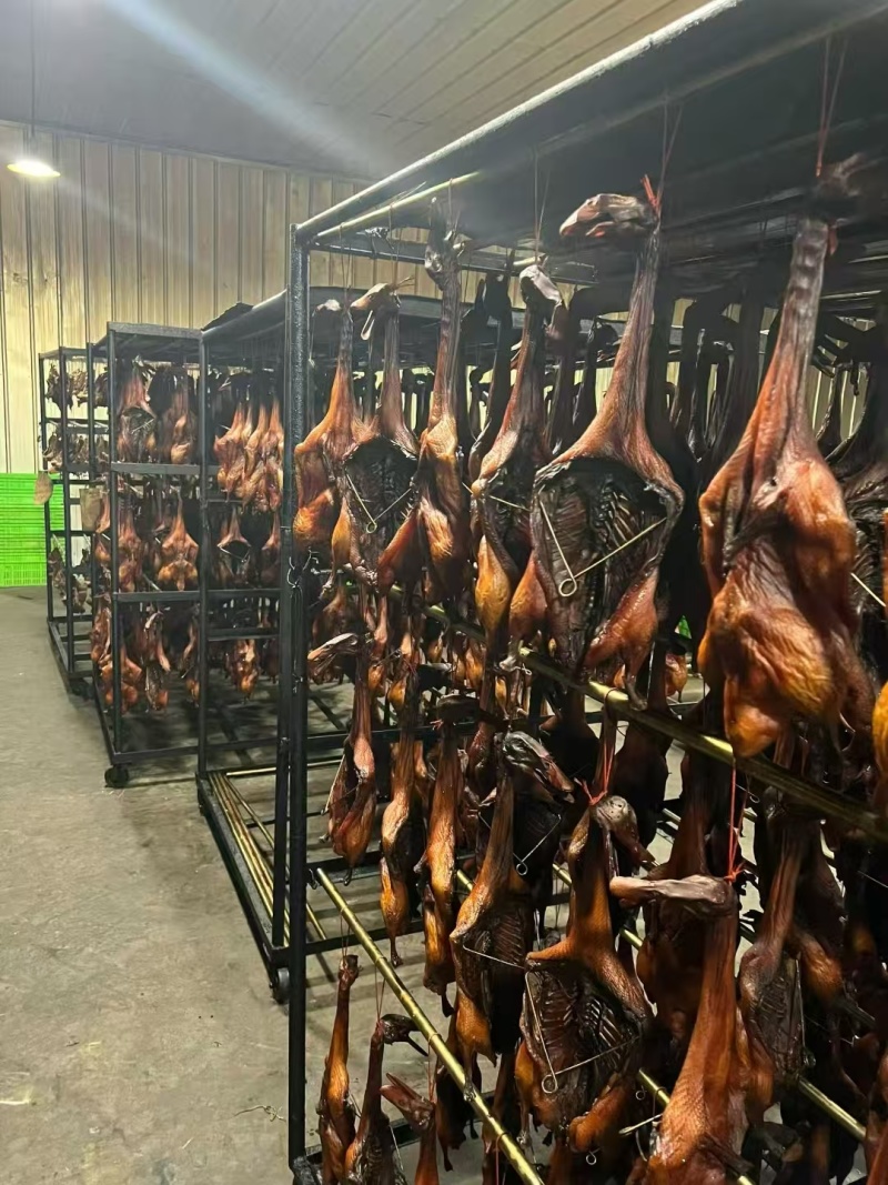烟熏板鸭，地摊，赶集，展销会，厂家一手货源