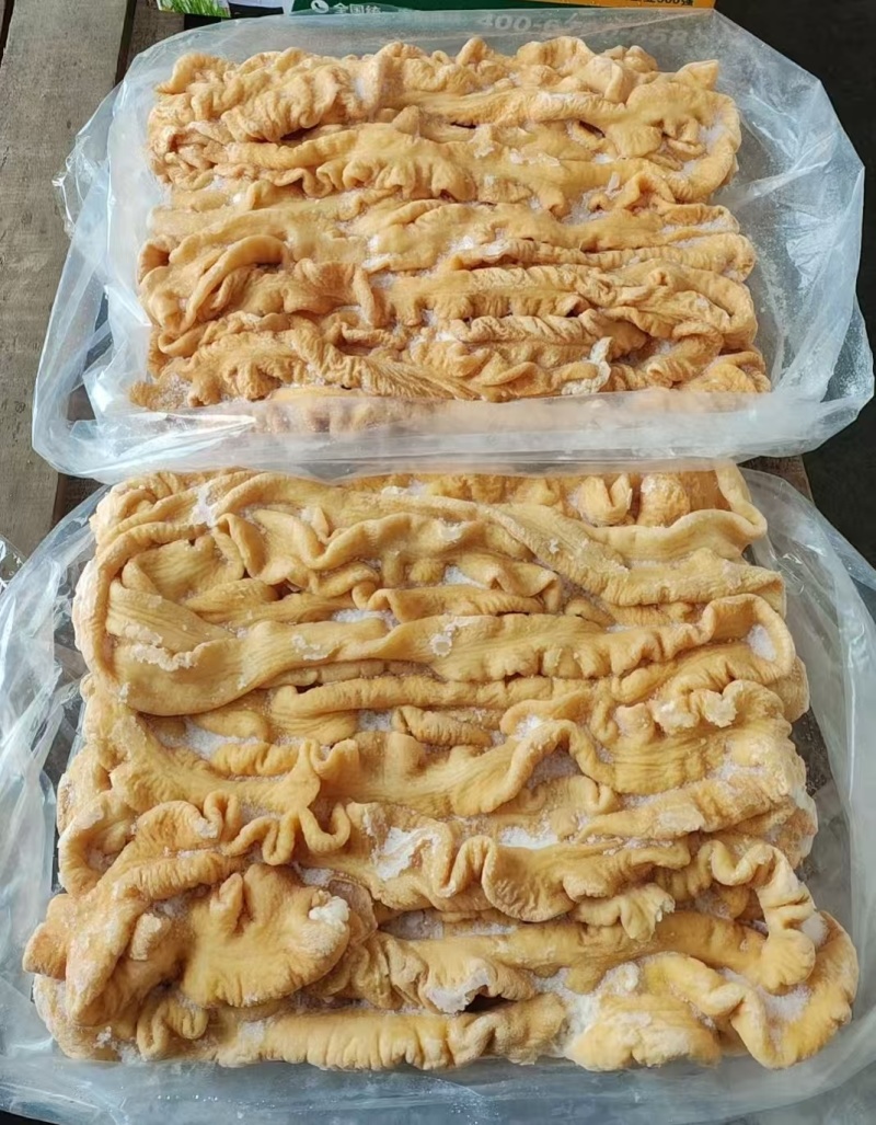 纯干肥肠去油85新鲜冷冻猪大肠免洗猪肥肠半熟猪大肠