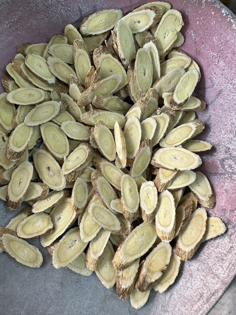 无硫黄芪规格齐全产地一手货源黄芪片豆香味浓