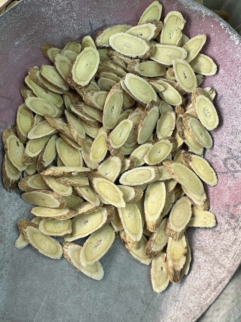 无硫黄芪规格齐全产地一手货源黄芪片豆香味浓