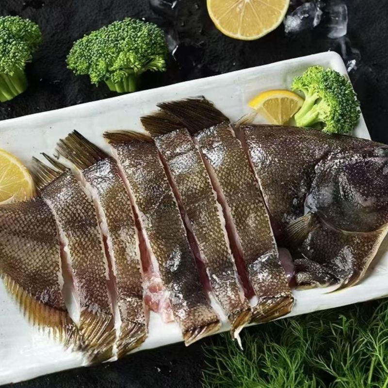 蝶鱼半斤一条无冰衣8条包邮