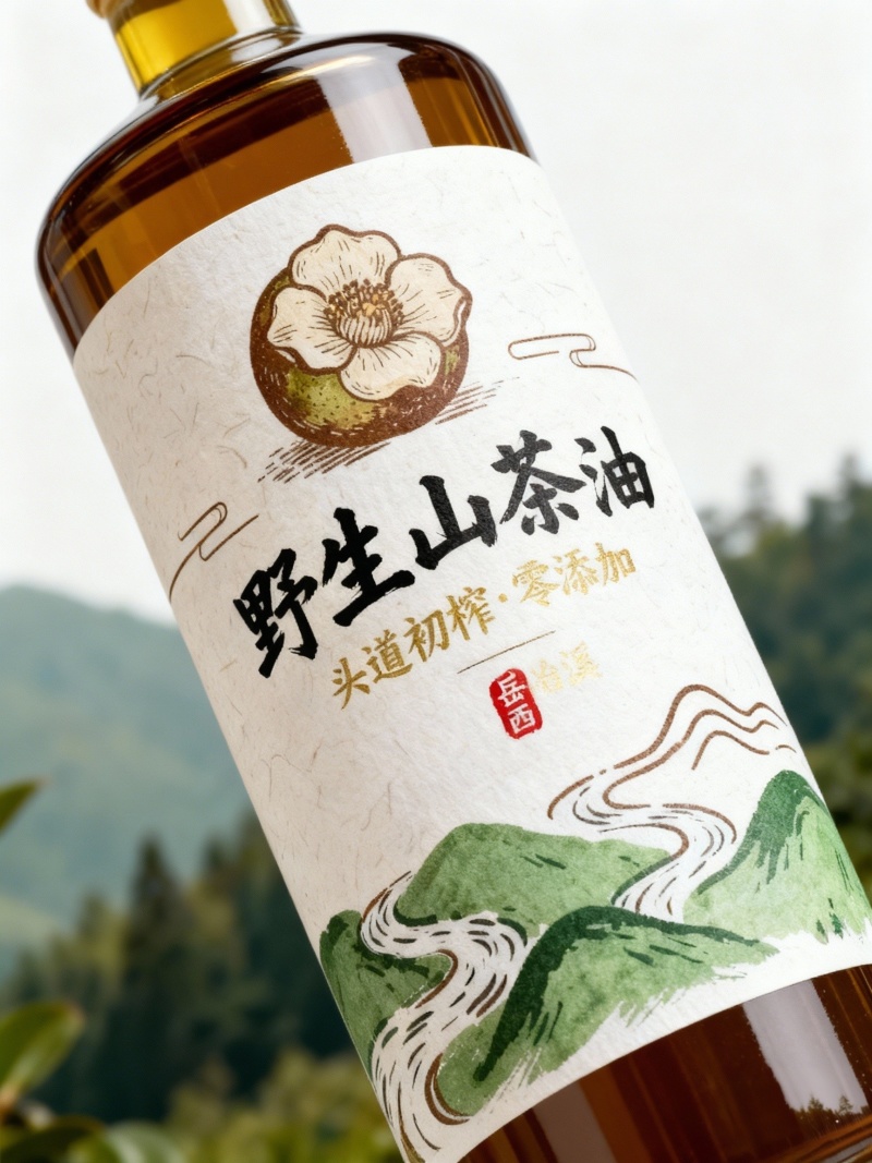 野生山茶油/百年野树山茶油
