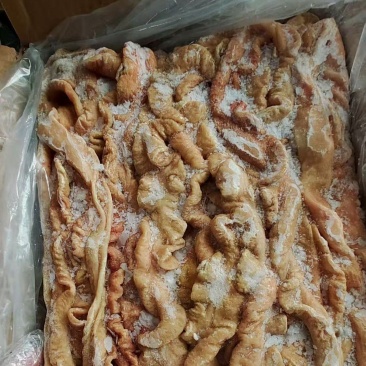 临沂现货熟大肠解冻清洗即用熟食店饭店高利润食材