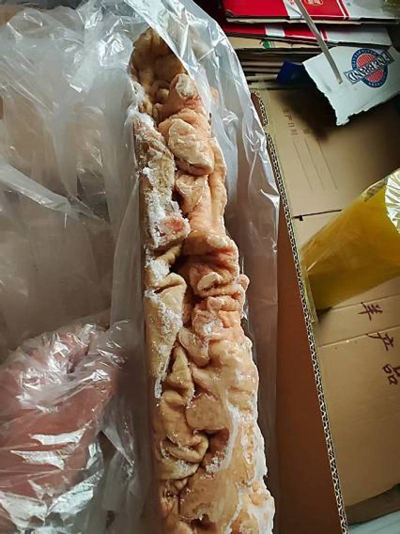临沂现货熟大肠解冻清洗即用熟食店饭店高利润食材