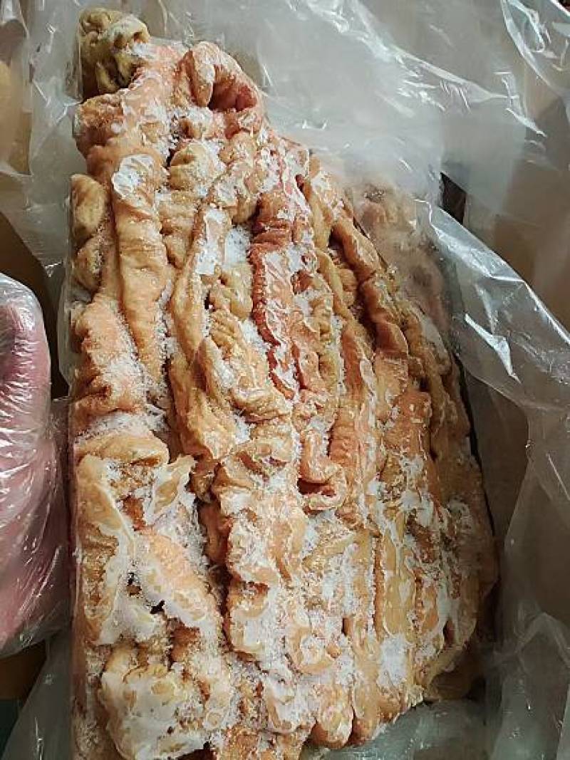 临沂现货熟大肠解冻清洗即用熟食店饭店高利润食材