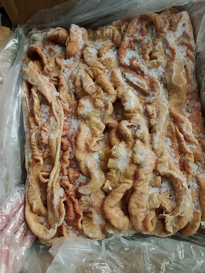 临沂现货熟大肠解冻清洗即用熟食店饭店高利润食材