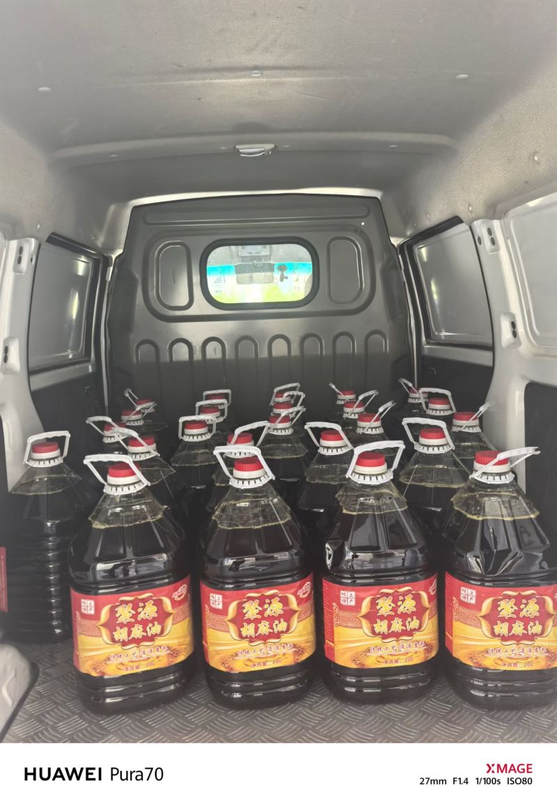 张家口坝上精品胡麻油，年销量100000桶以上