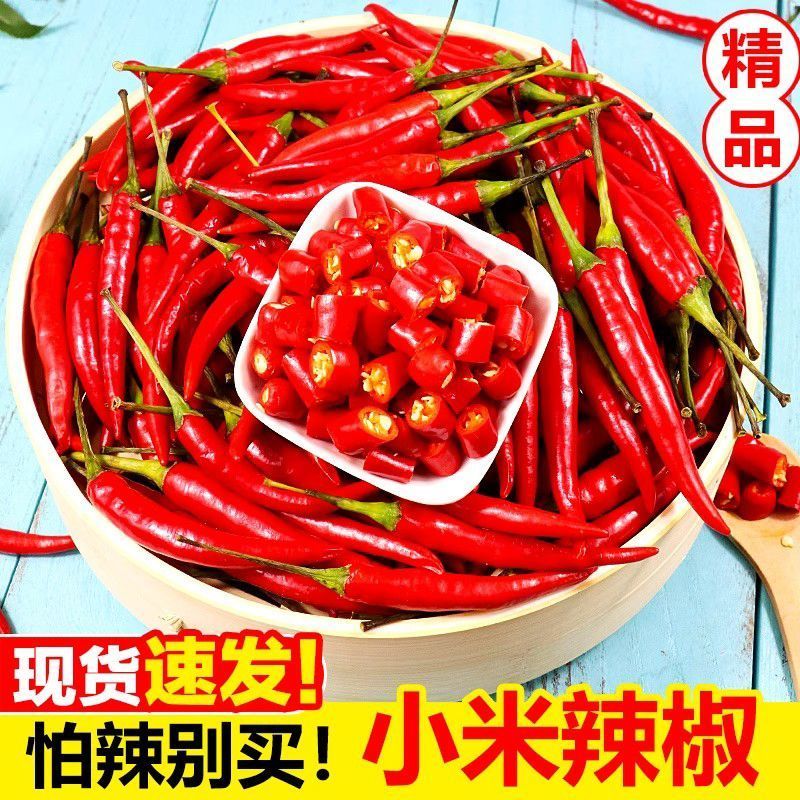 精品小米红尖椒今日特价欢迎新老朋友积极采购电商超市市场