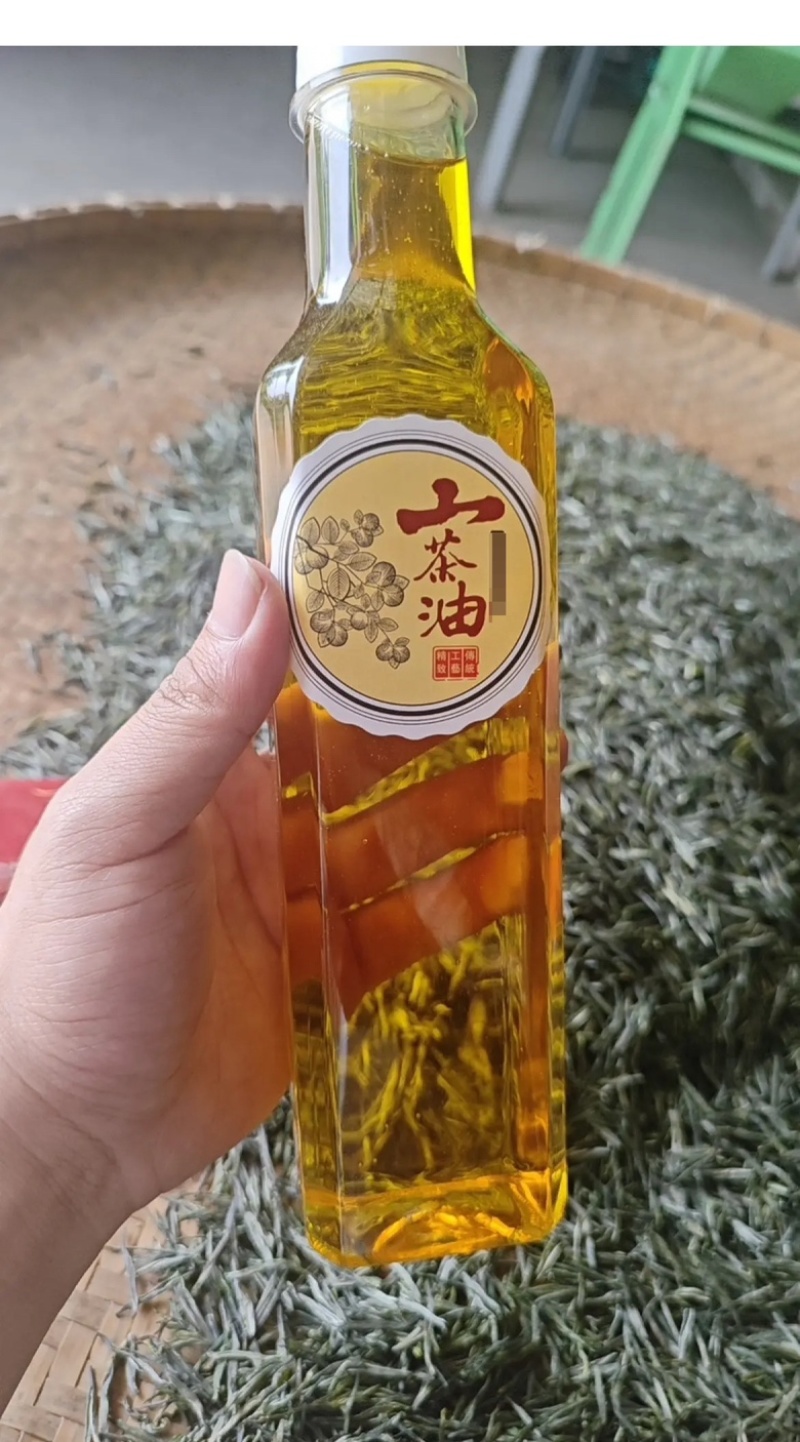 江西高山纯正山茶油60年老茶籽树物理榨油1斤装