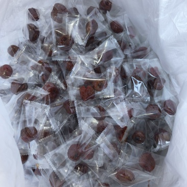 独立包装空心山楂果脯