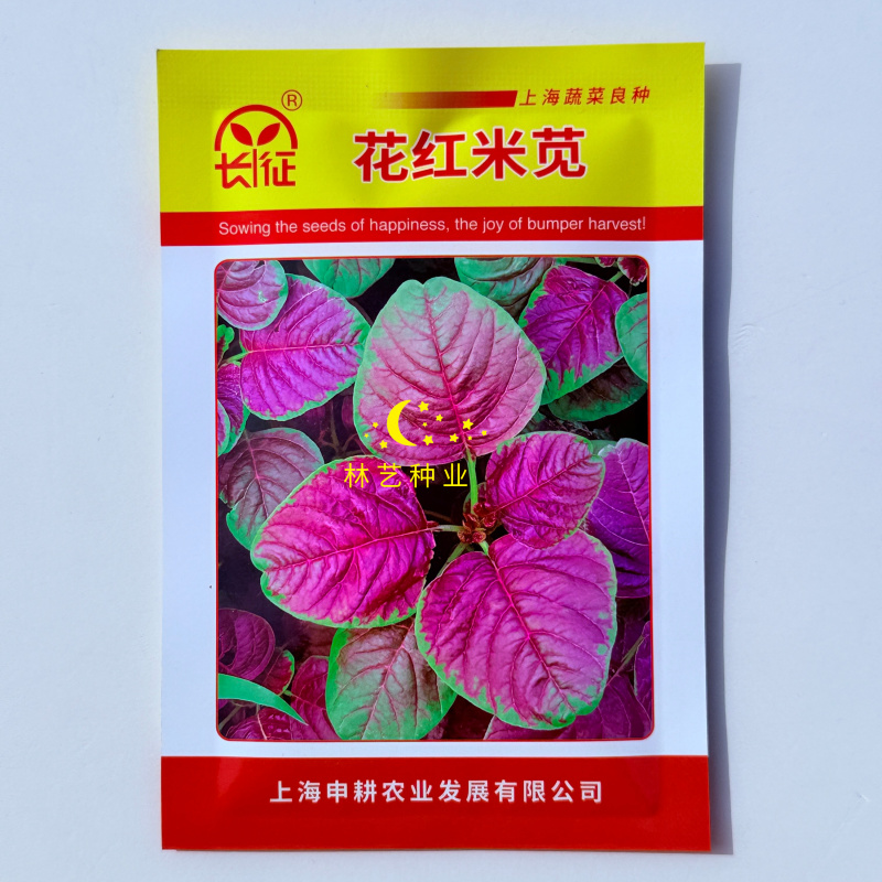 长征花红米苋红苋菜种子优质高产耐热耐湿商品性佳农家春夏播
