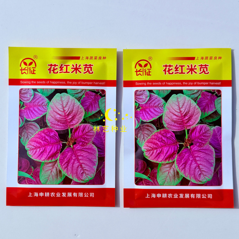 长征花红米苋红苋菜种子优质高产耐热耐湿商品性佳农家春夏播