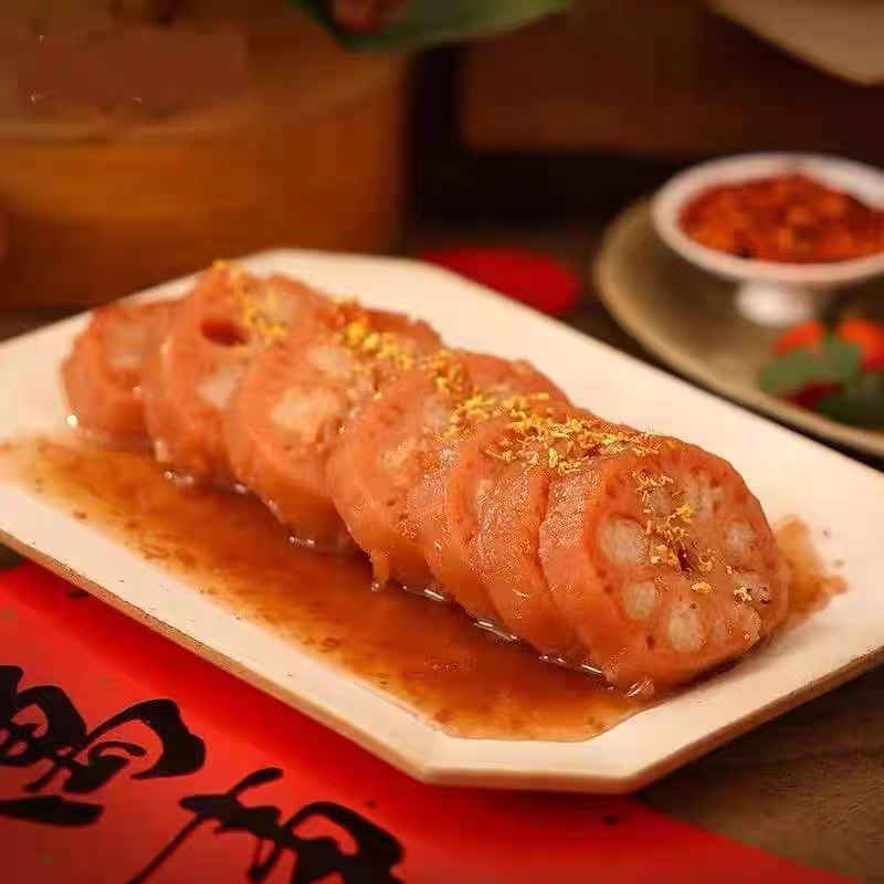 【糯米藕】新货上架江苏特产糯米藕，开袋即食，真空包装