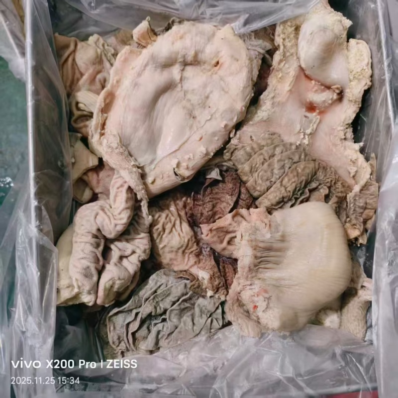 【牛伞带】当地草原黄牛的水肚，紧水去油、箱装量大优