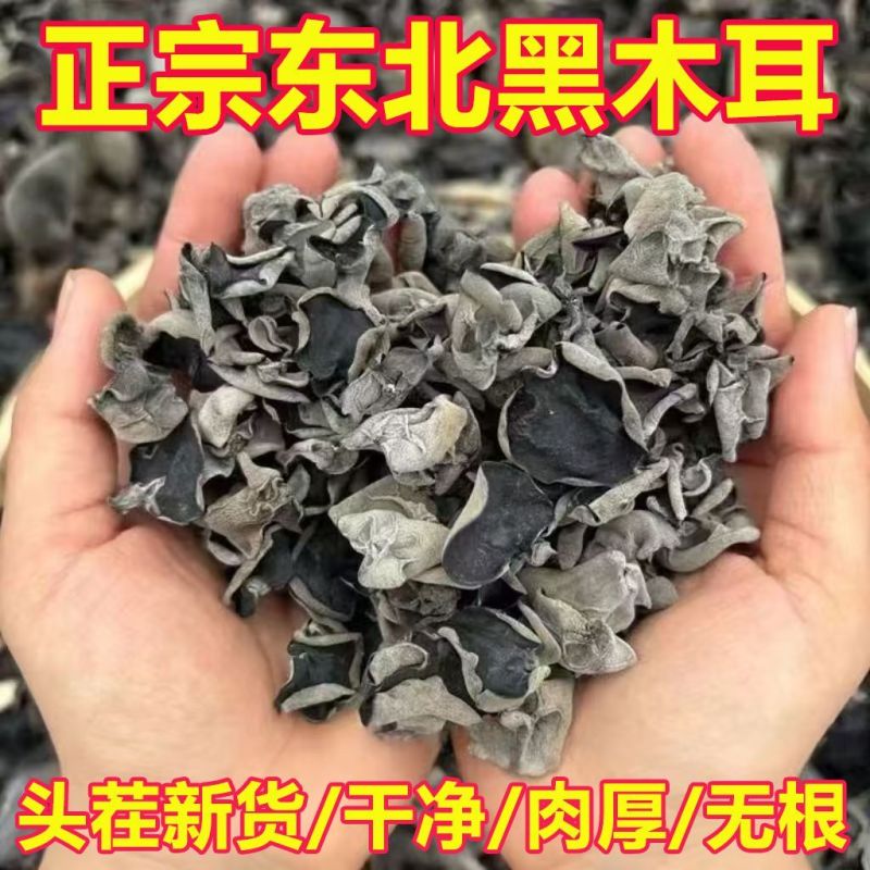 【实力】正宗东北黑木耳精品黑木耳头茬新货！