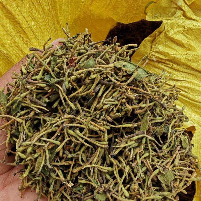 2025年贵州金银花太阳晒干干花***清仓干货