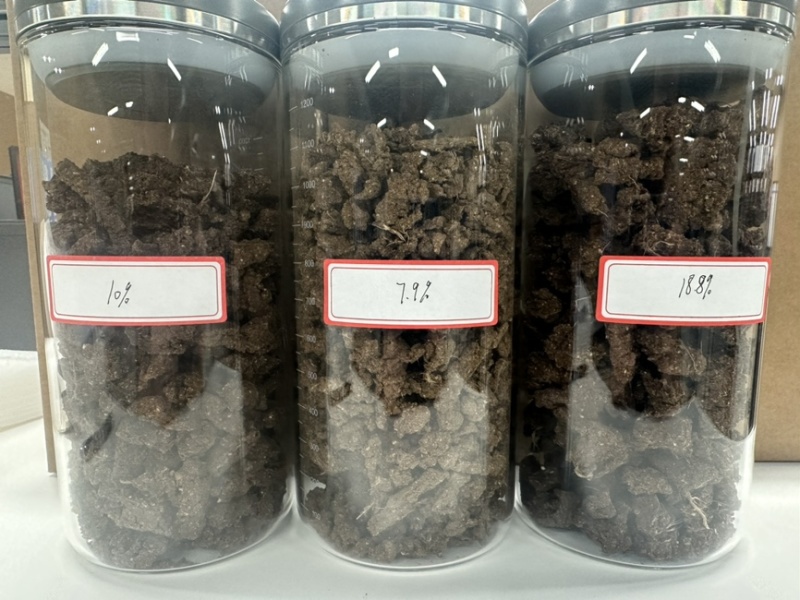 不同含水率，满足客户各种需求