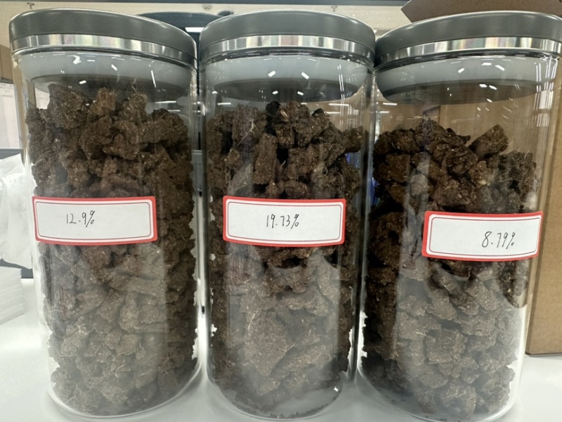 不同含水率，满足客户各种需求