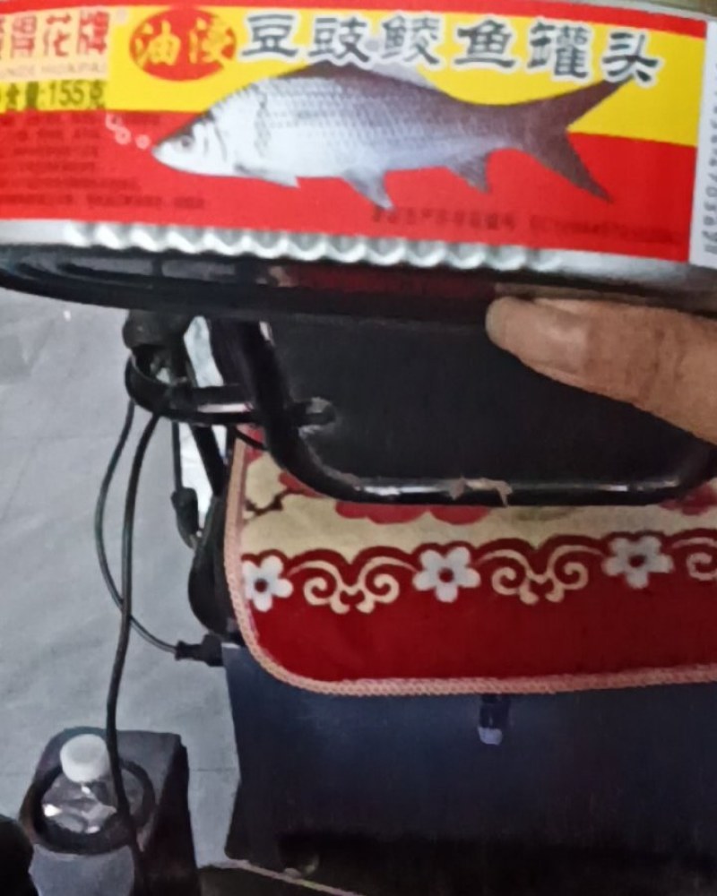 豆豉鲮鱼罐头顺得花牌