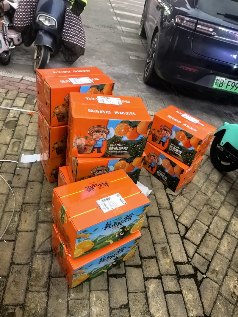 赣南脐橙自家果园保证不打蜡不催熟全国包邮
