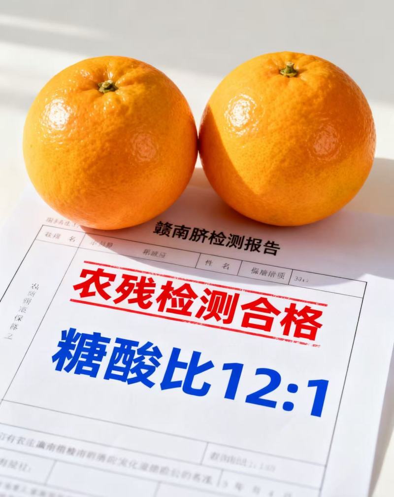 江西赣南雪莲山生态脐橙产地直发果大皮薄酸甜多汁