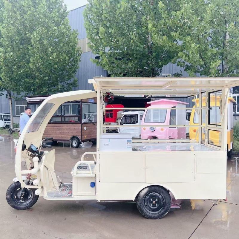 厂家批发直销原装摆摊小吃车，餐车