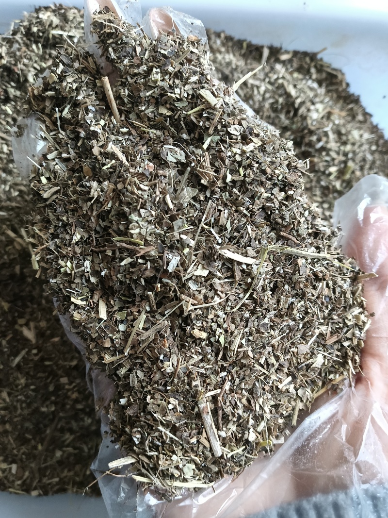 花生叶粉过筛除尘喂鸡鸭鹅兔子羊