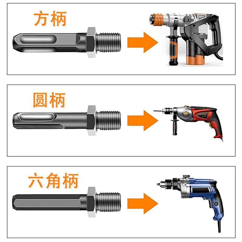 劈柴神器家用农村劈柴火神器工具木头劈材电锤电钻破柴钻头